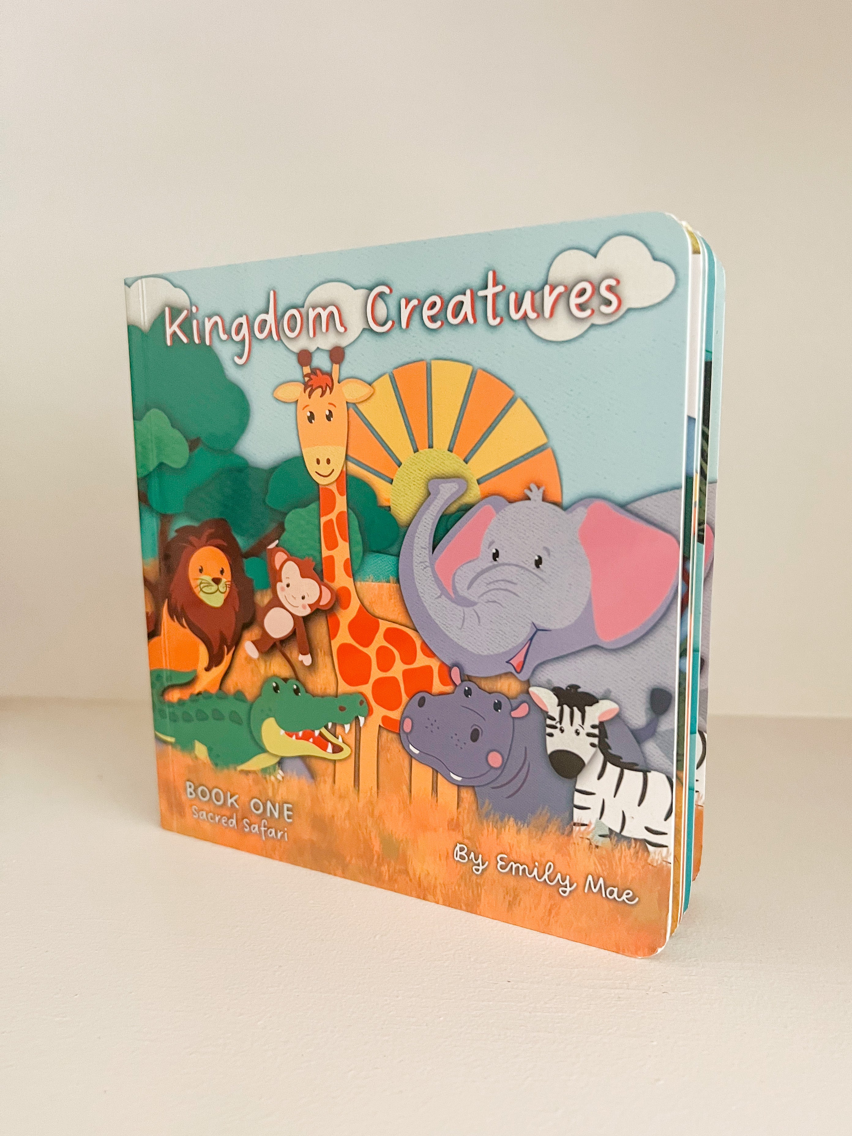 Kingdom Creatures: Sacred Safari Board Book