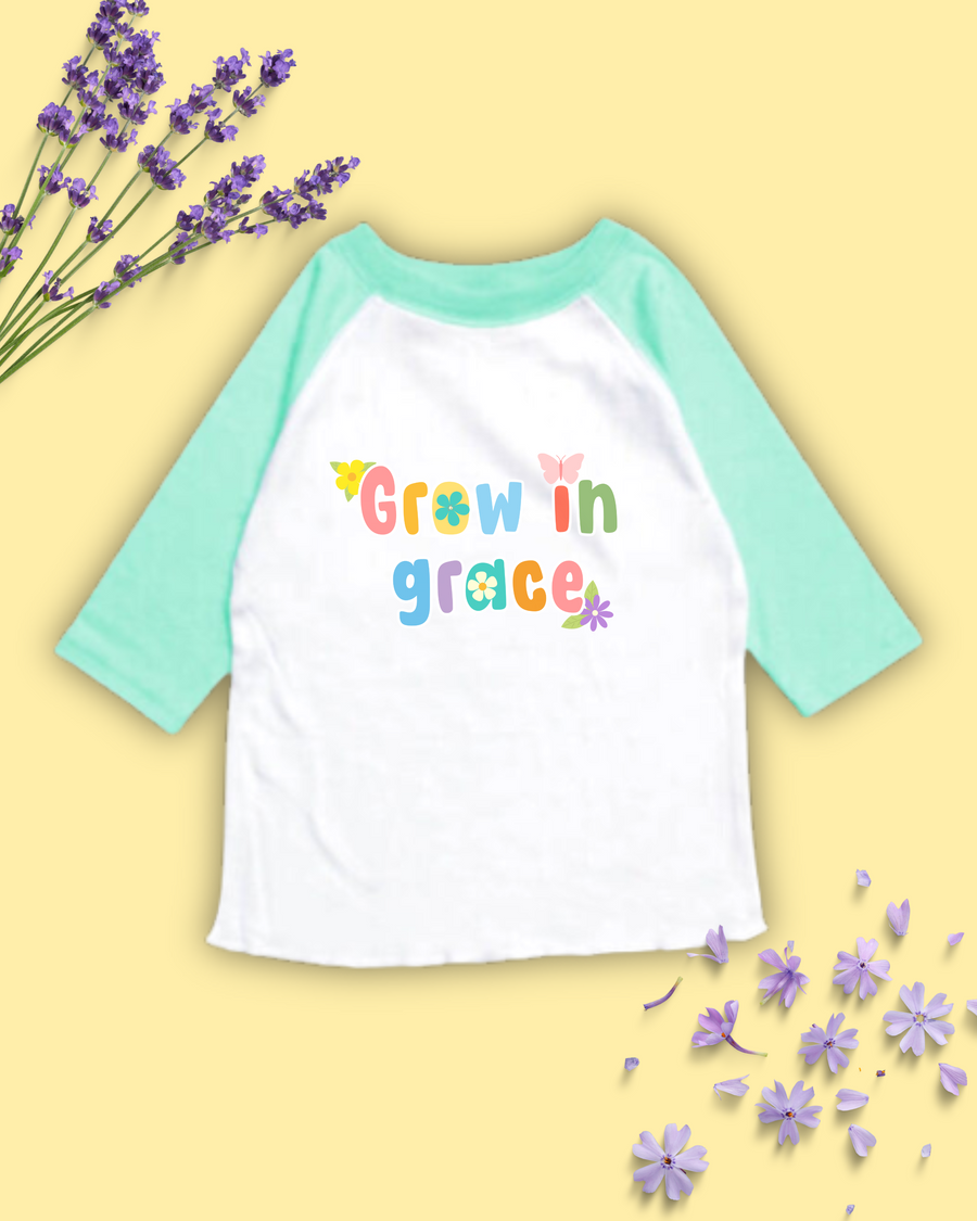 Grow in Grace Raglan Tee