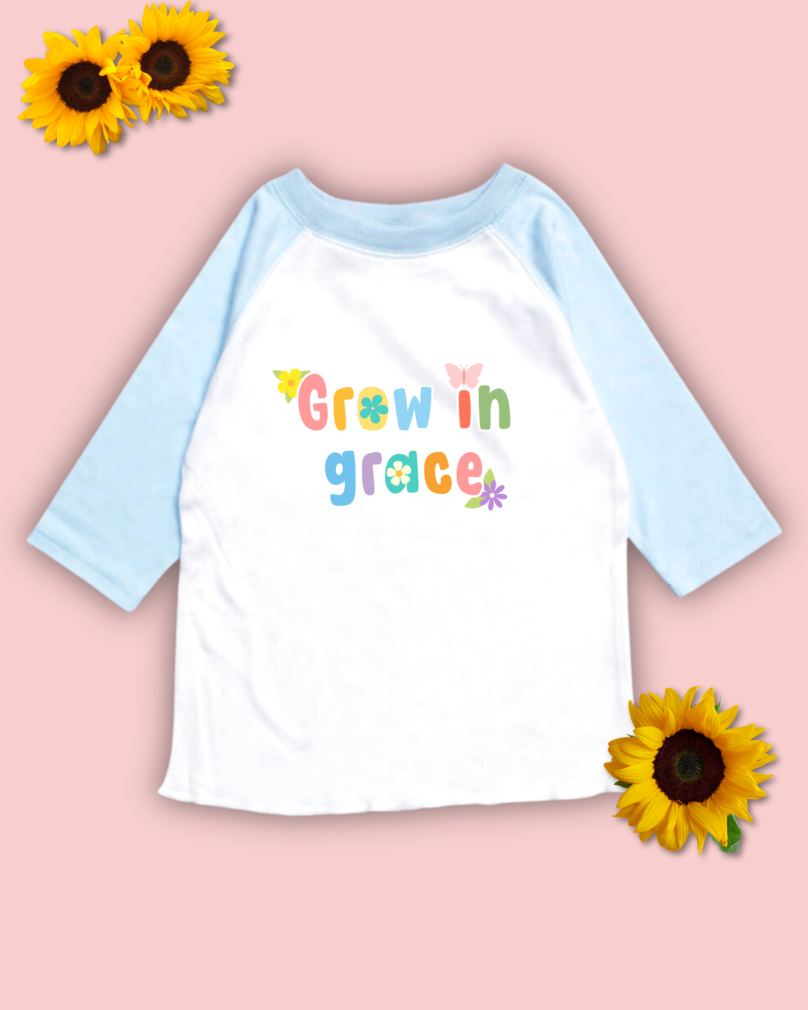 Grow in Grace Raglan Tee