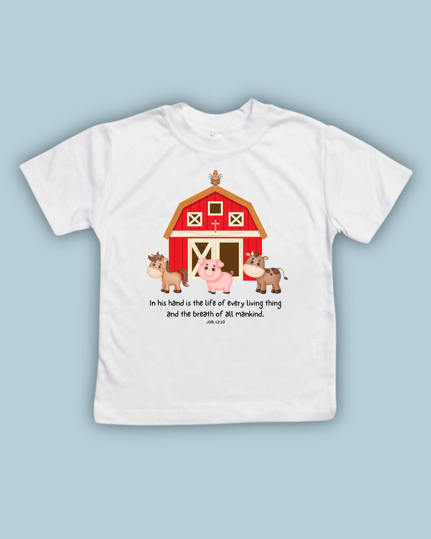 Faithful Farm Friends Short Sleeve Tee