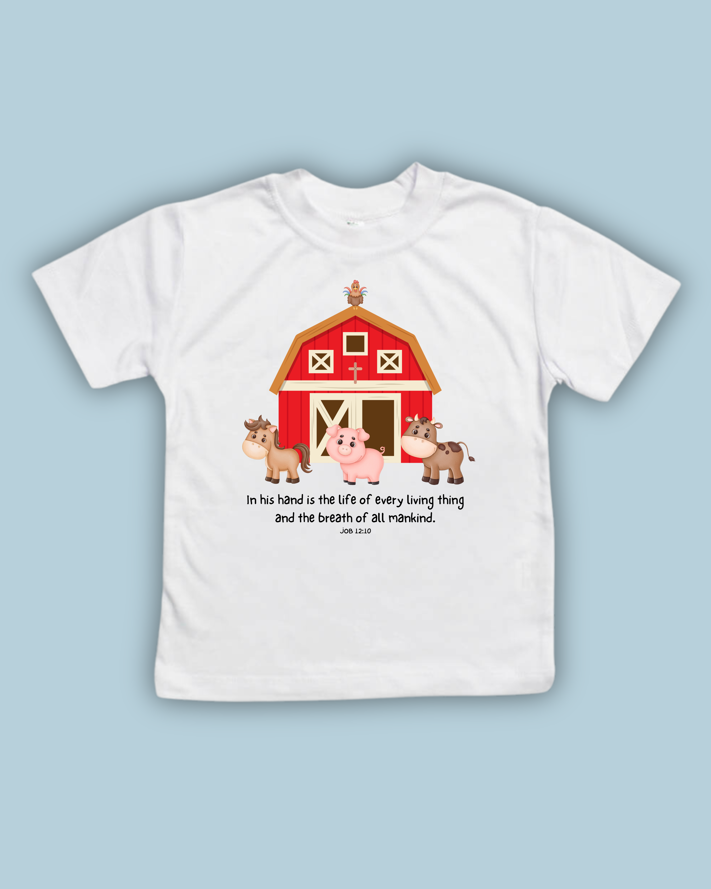 Faithful Farm Friends Short Sleeve Tee