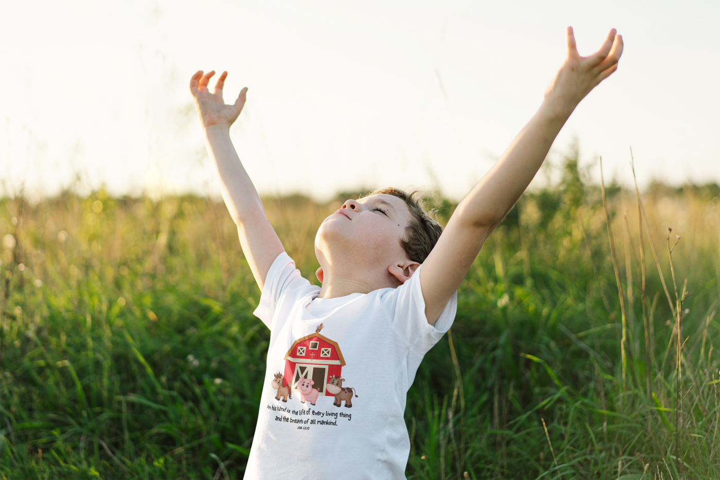 Faithful Farm Friends Short Sleeve Tee