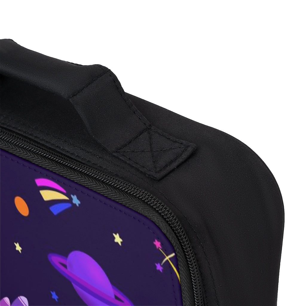 Shooting Stars (Purple) Lunch Bag