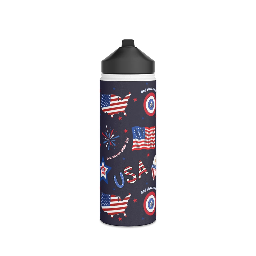 Freedom Stainless Steel Water Bottle, Standard Lid