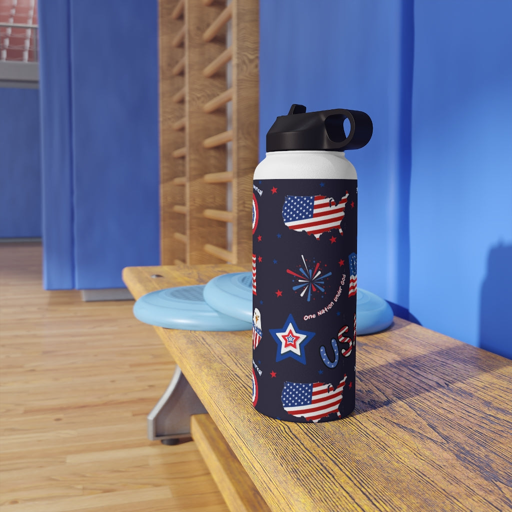 Freedom Stainless Steel Water Bottle, Standard Lid