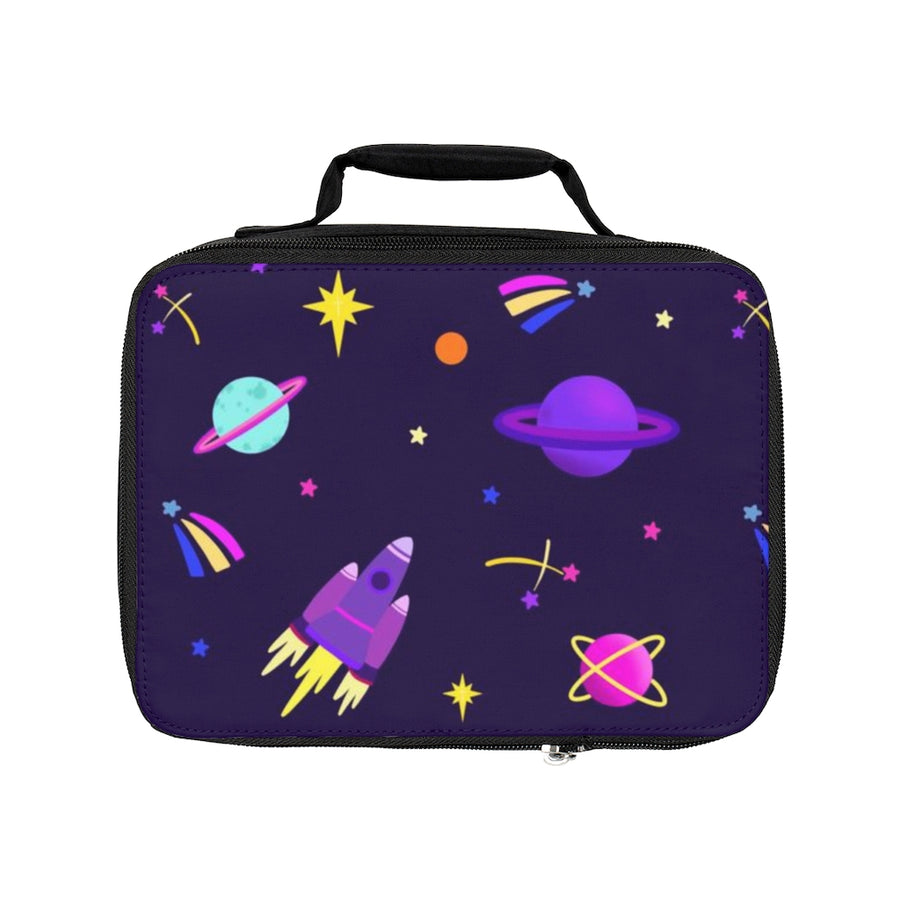 Shooting Stars (Purple) Lunch Bag