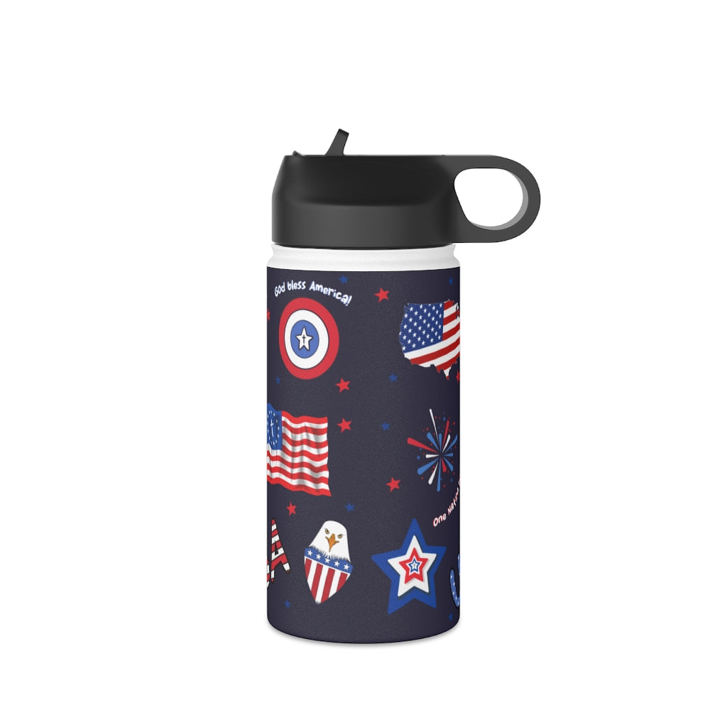 Freedom Stainless Steel Water Bottle, Standard Lid