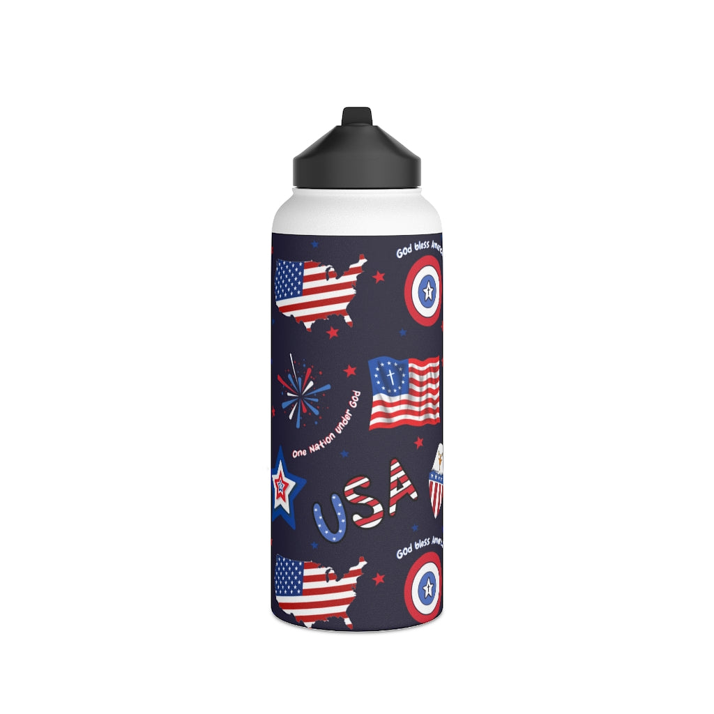 Freedom Stainless Steel Water Bottle, Standard Lid