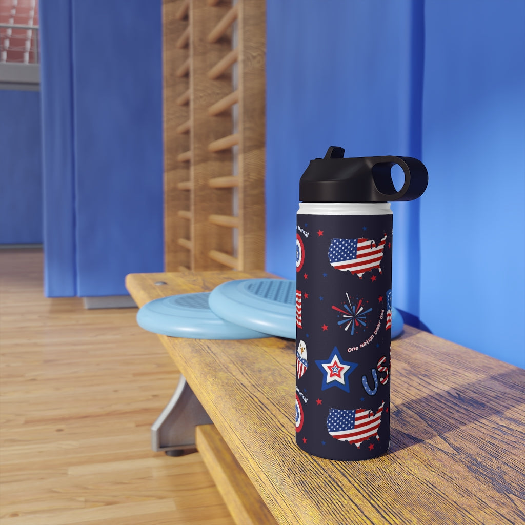 Freedom Stainless Steel Water Bottle, Standard Lid