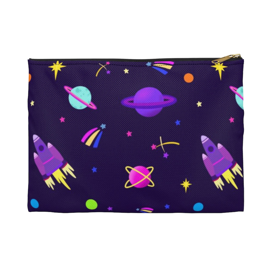 Shooting Stars (Purple) Pencil Pouch