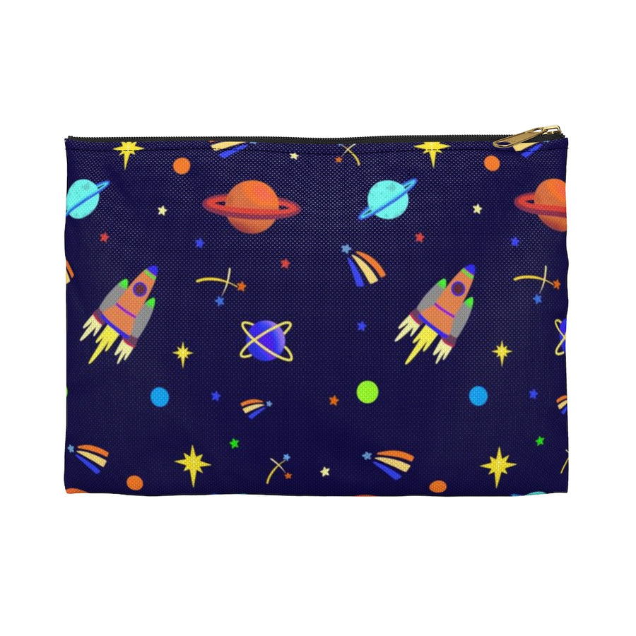 Shooting Stars (Blue) Pencil Pouch