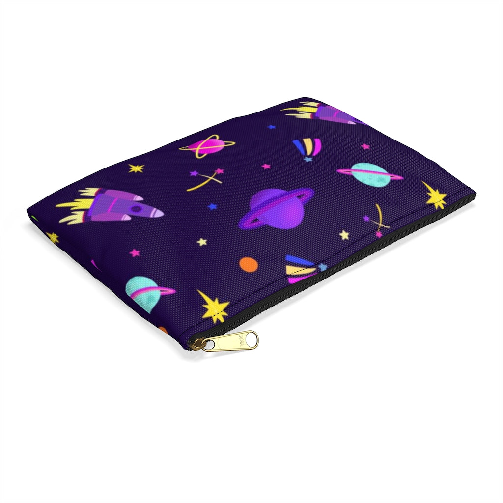 Shooting Stars (Purple) Pencil Pouch