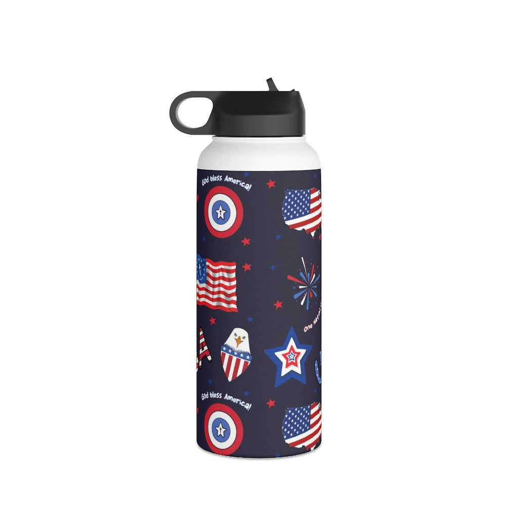 Freedom Stainless Steel Water Bottle, Standard Lid