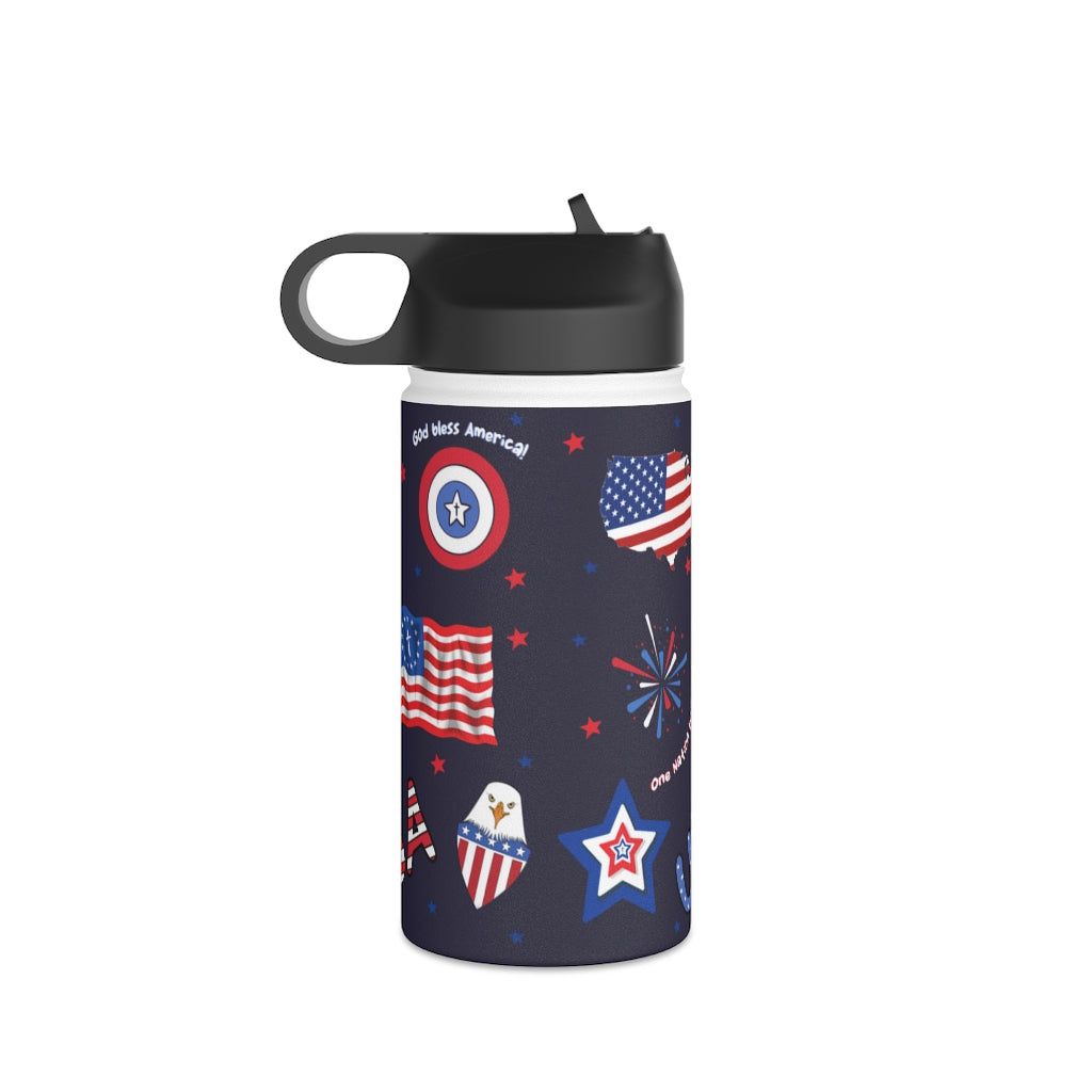 Freedom Stainless Steel Water Bottle, Standard Lid