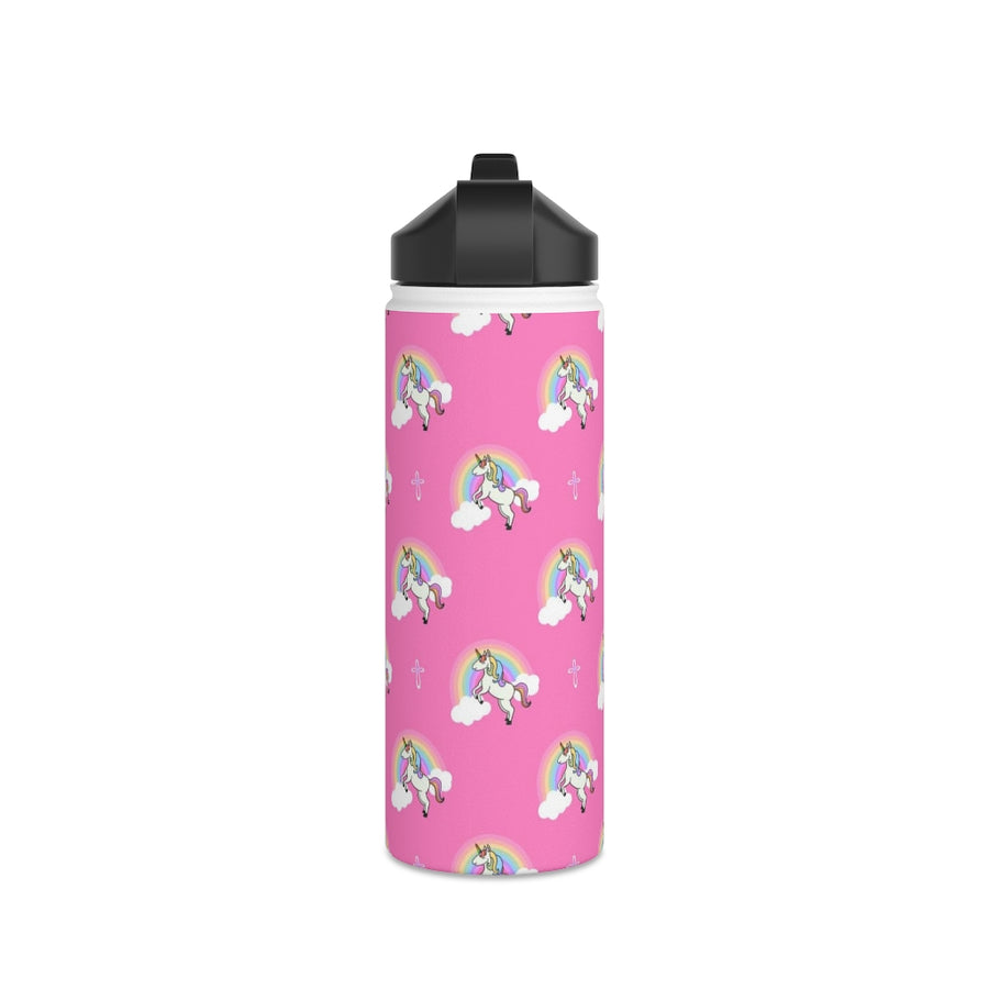 Unicorn Stainless Steel Water Bottle, Standard Lid