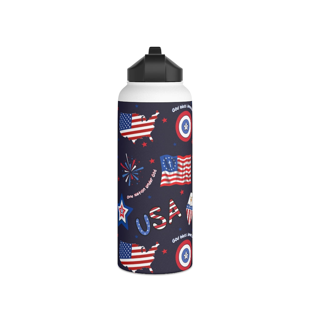 Freedom Stainless Steel Water Bottle, Standard Lid