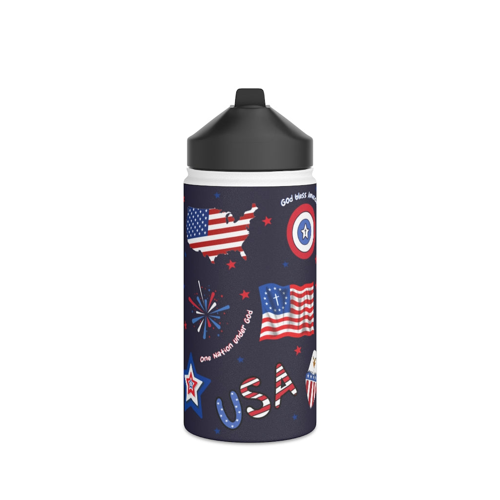 Freedom Stainless Steel Water Bottle, Standard Lid