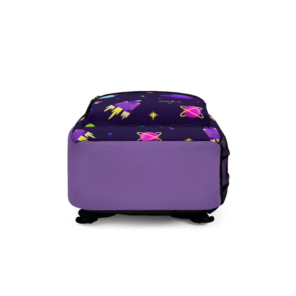 Shooting Stars (Purple) Backpack