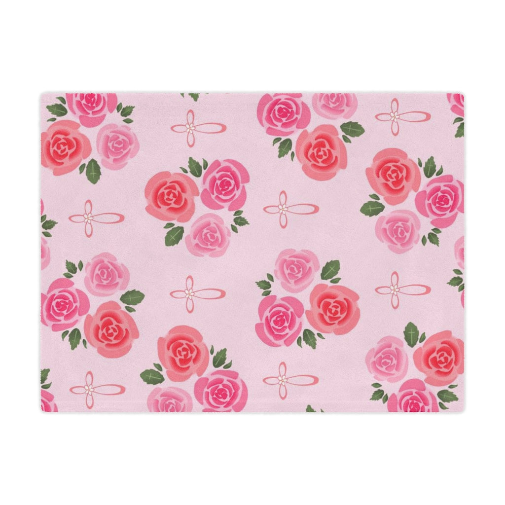 Rosie’s Garden Minky Blanket