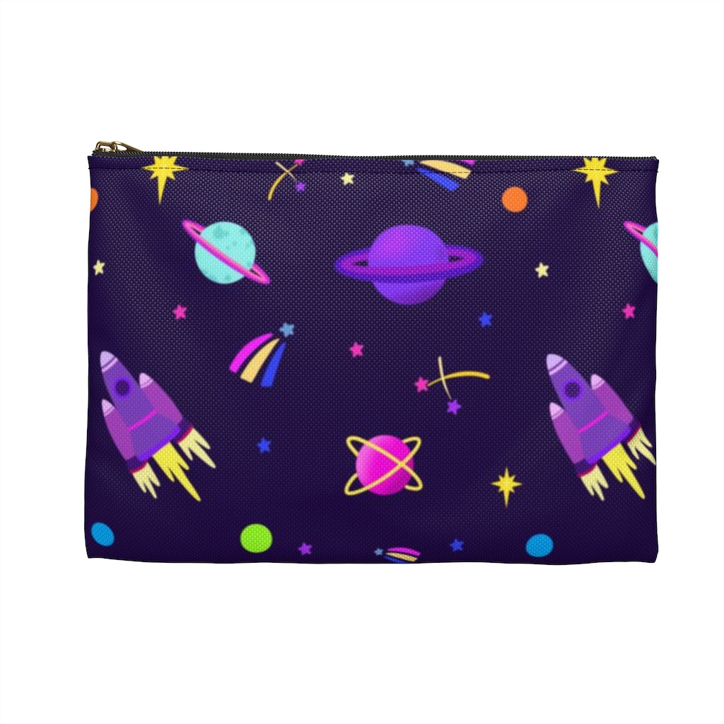 Shooting Stars (Purple) Pencil Pouch